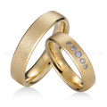 Gold Ring Men Eternity Ring Gymnastics Rings